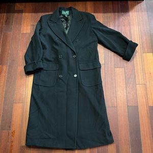 Ralph Lauren Stunning Navy Winter full lengthcoat